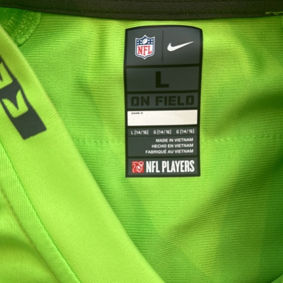 Seattle Seahawks metalf color rush jersey - Picture 2 of 3